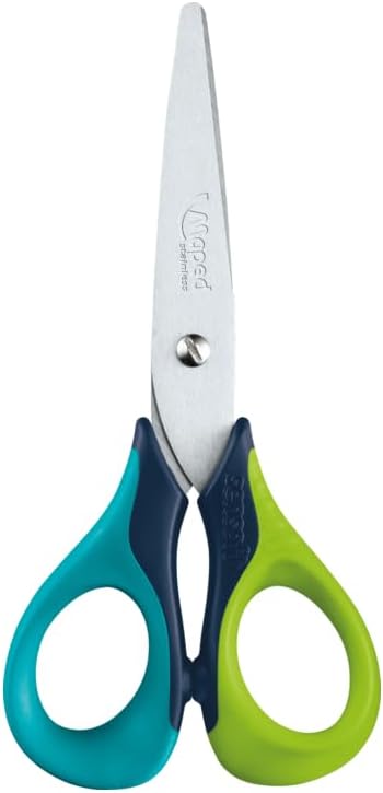 Maped Sensoft – Tijeras Escolares 13 cm, Diseño Ergonómico para Niños