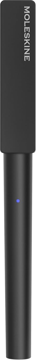 Moleskine Smart Writing Set – Libreta Inteligente con Bolígrafo Digital Incluido – Cuaderno de Páginas Rayadas 13x21 cm – Color Negro