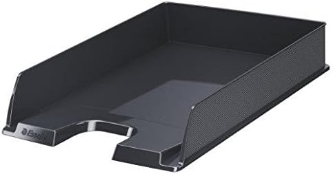 Bandeja de Correspondencia Esselte Europost – Lote de 5 unidades negras formato A4