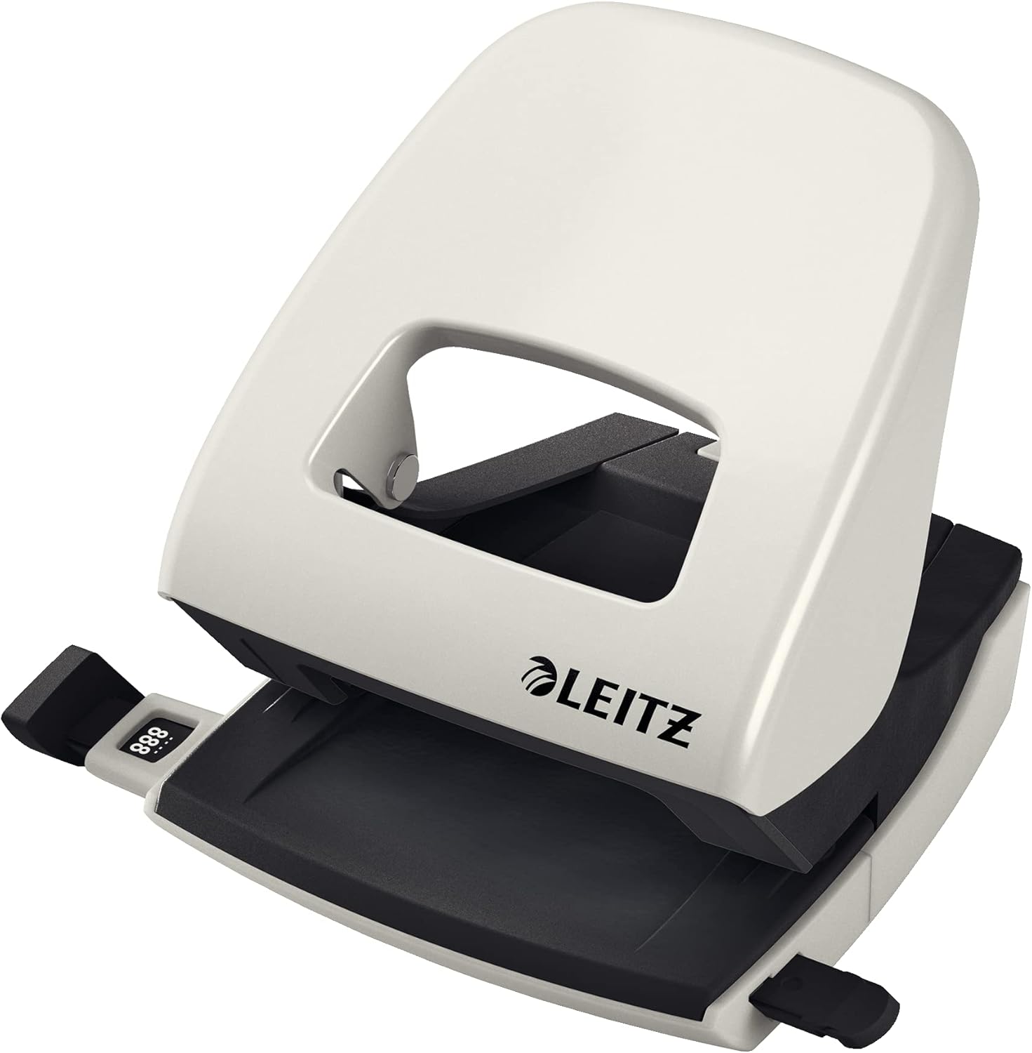 Leitz NeXXt 50081001 - Perforadora Plateada (30 Hojas, 2 Agujeros)