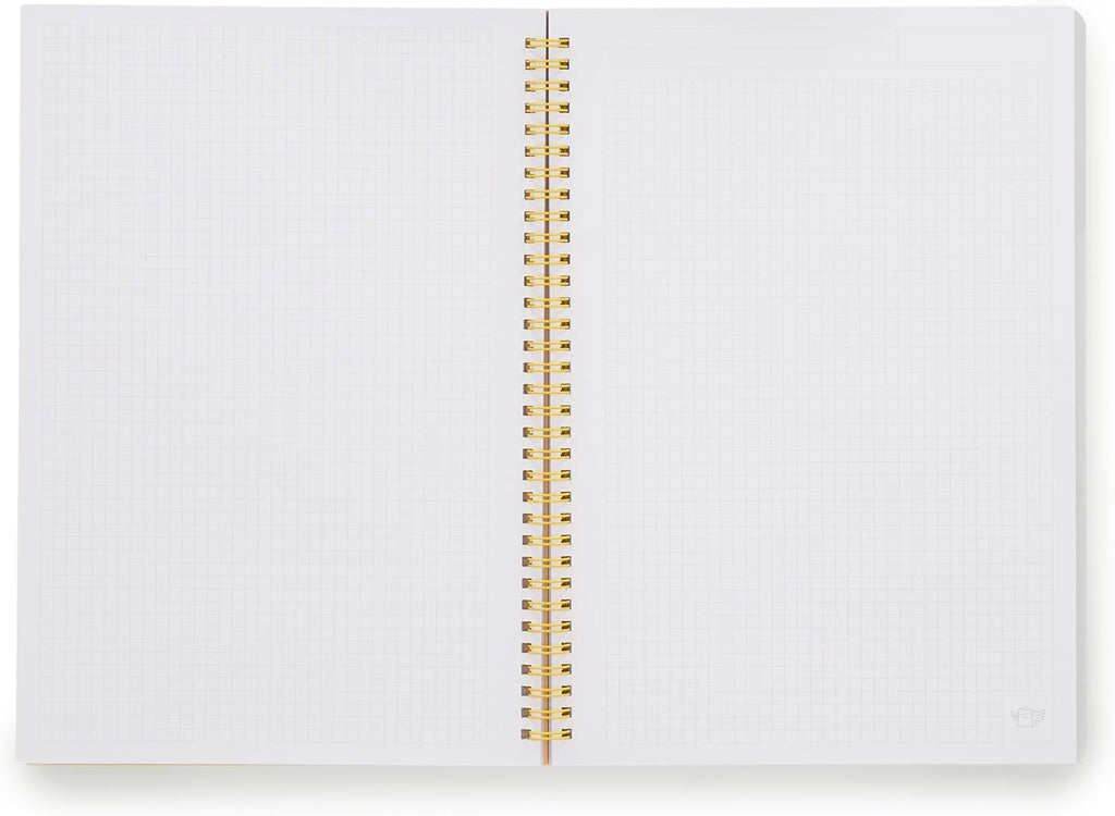 Mr. Wonderful Cuaderno A5 con Separadores | Tapa Dura | 160 Hojas Cuadriculadas | Personajes Wonder