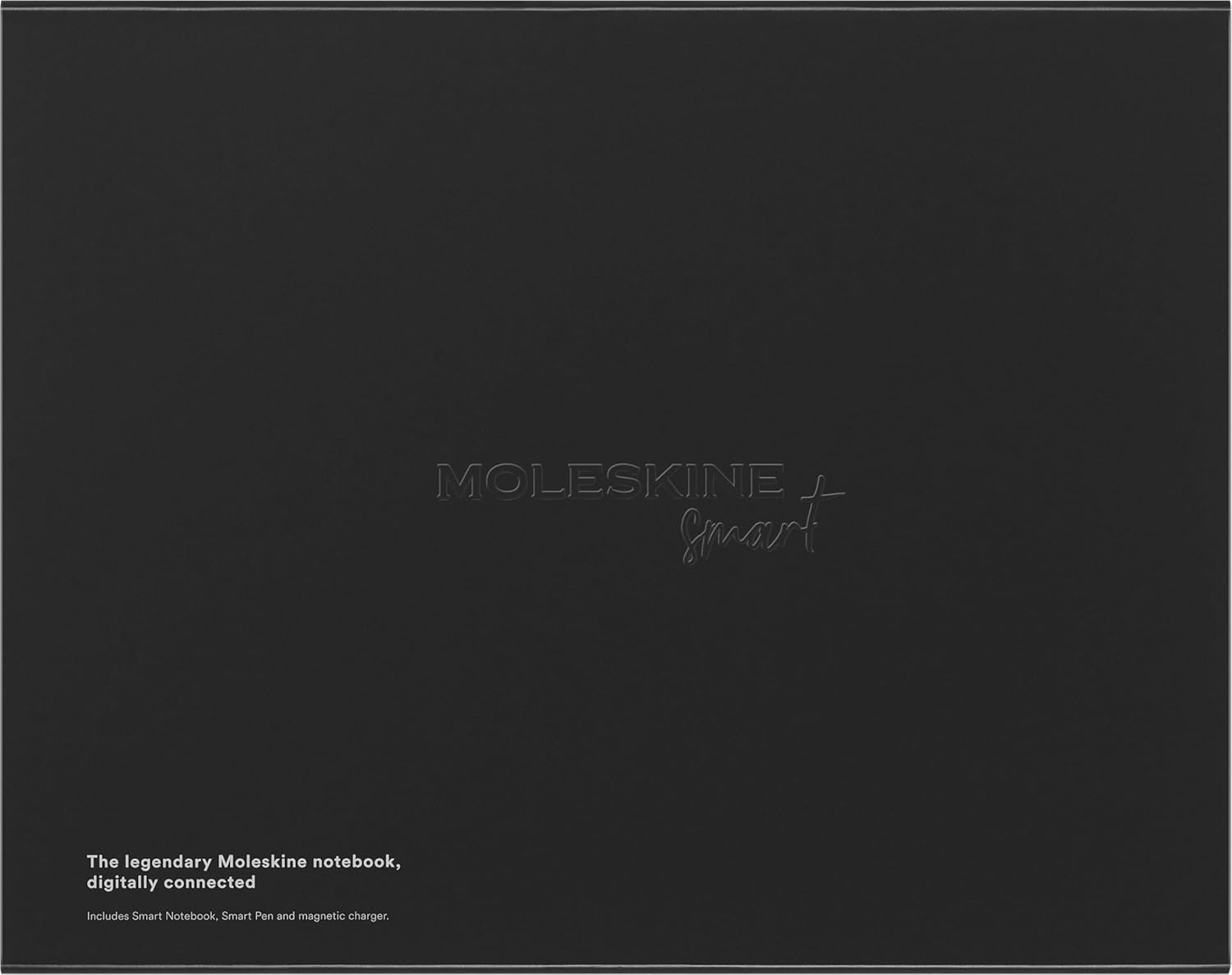 Moleskine Smart Writing Set – Libreta Inteligente con Bolígrafo Digital Incluido – Cuaderno de Páginas Rayadas 13x21 cm – Color Negro