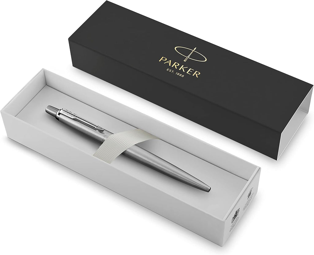 PARKER Jotter Stainless Steel – Bolígrafo Premium de Acero Inoxidable