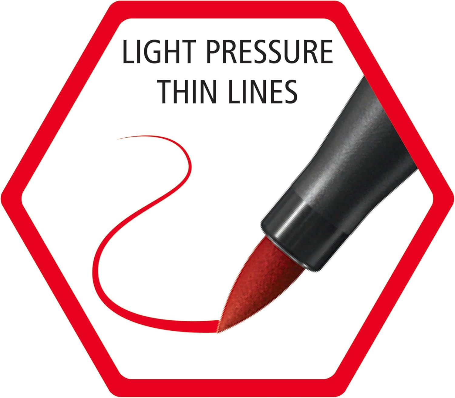 Rotulador premium con punta de pincel STABILO Pen 68 Brush - Estuche de metal ARTY con 30 colores