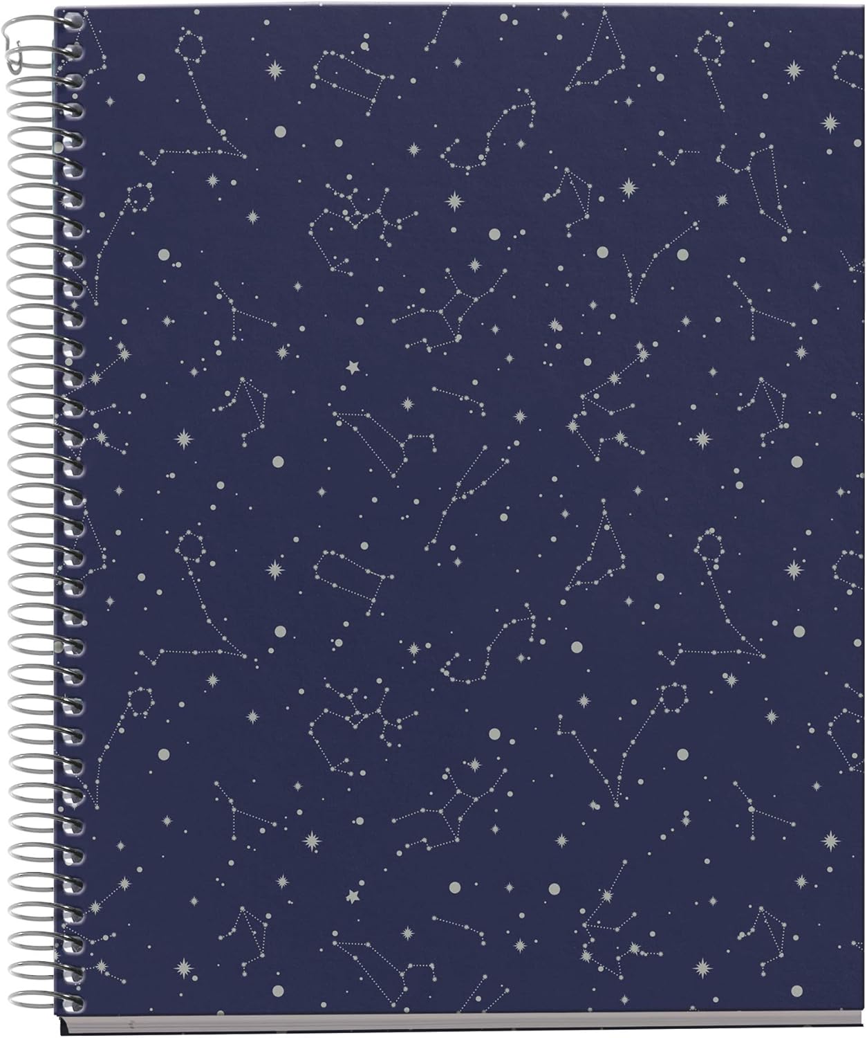 Miquelrius Cuaderno A5 4 Franjas Cosmos | 120 Hojas Cuadriculadas 5x5 | Tapa Dura | Papel Sostenible 70 g/m² | 2 Taladros