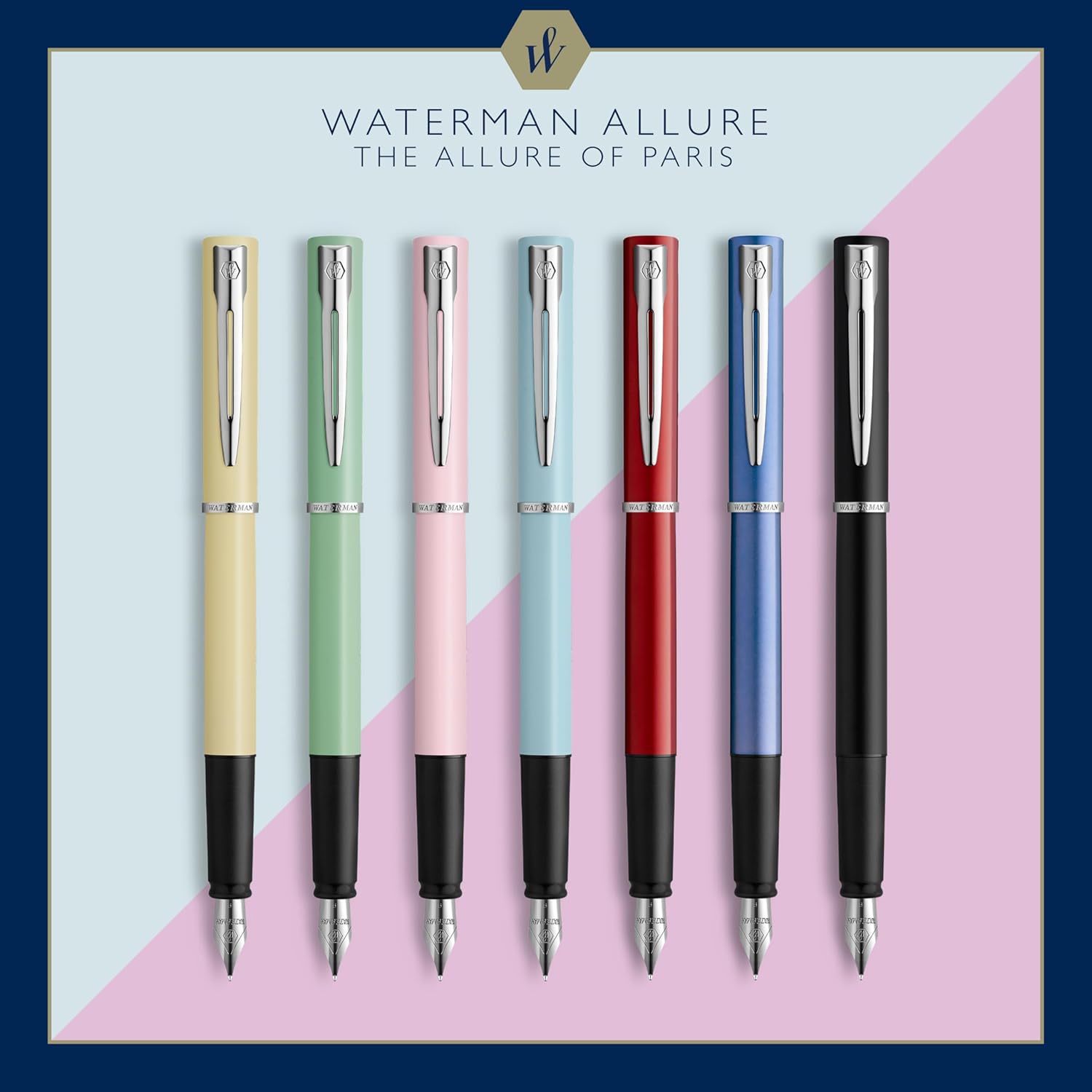 Waterman Graduate Allure Bolígrafo Negro Mate