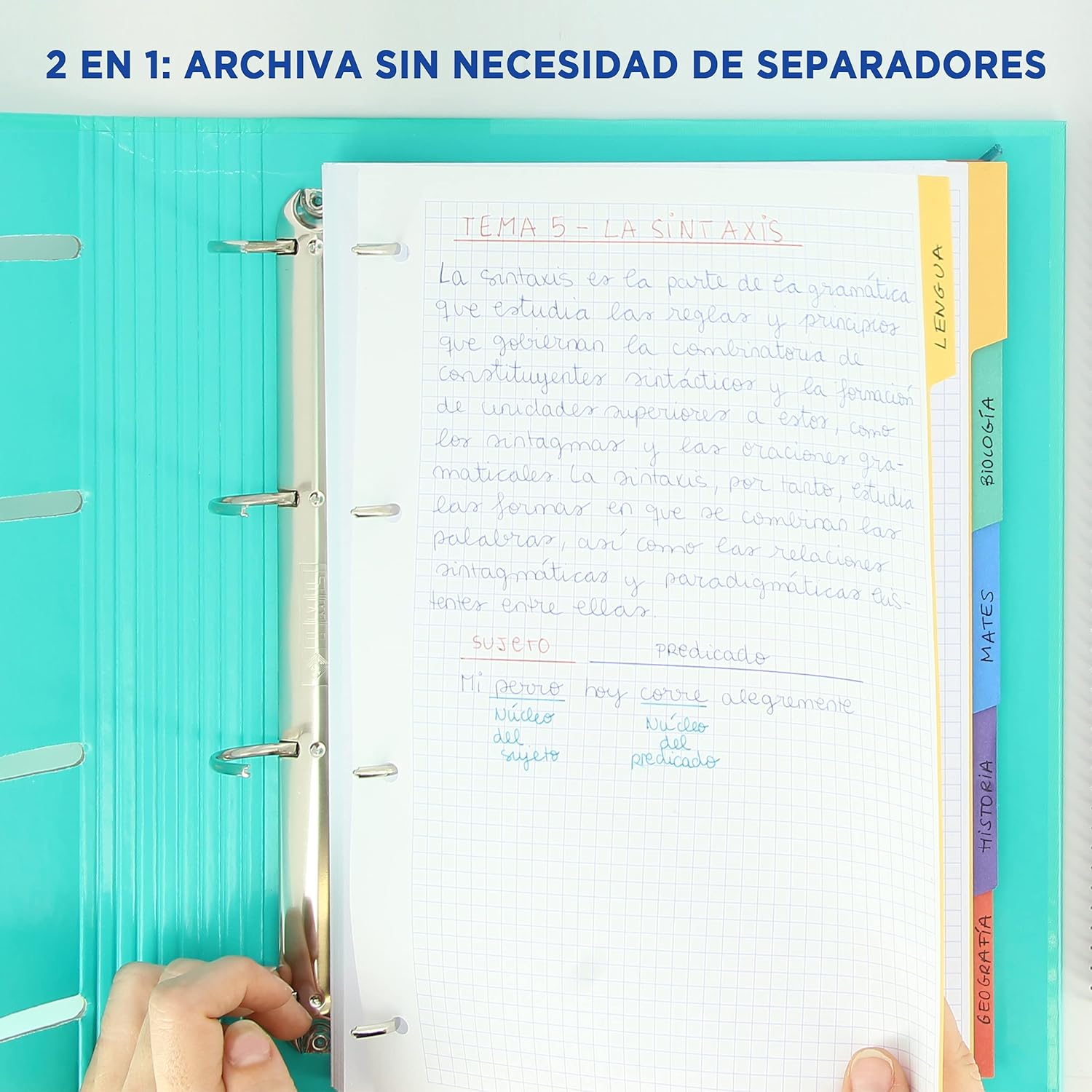 Oxford Black n’ Colours Pack 2 Cuadernos A4 | Tapa Extradura Negra | 80 Hojas Cuadriculadas 5x5 | Microperforado | Papel Optik Paper 90 g