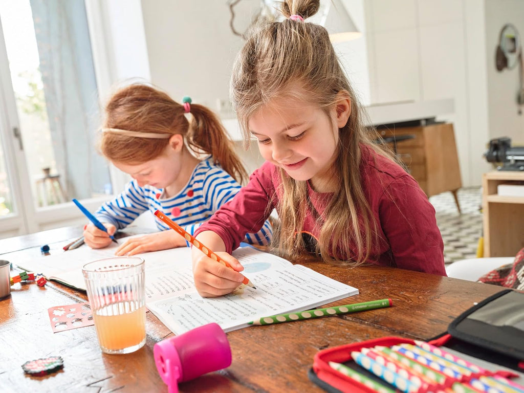 STABILO EASYgraph – Lápiz de Grafito Ergonómico para Diestros, Caja de 6 Unidades, Color Petrol