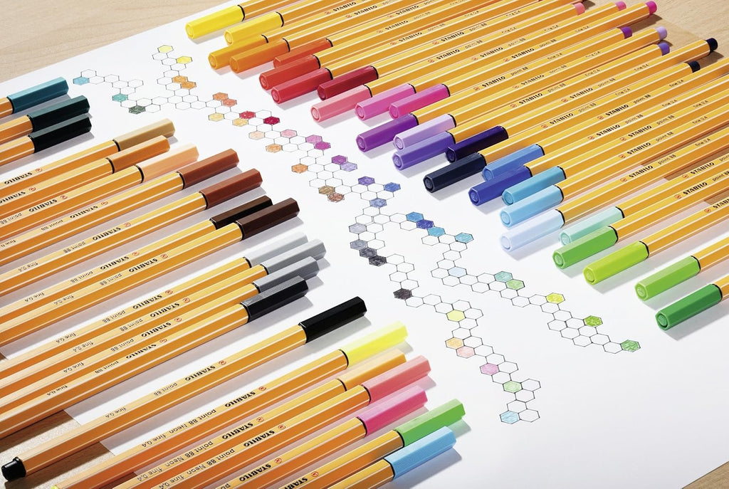 STABILO Point 88 Fineliner – Set de 30 Colores