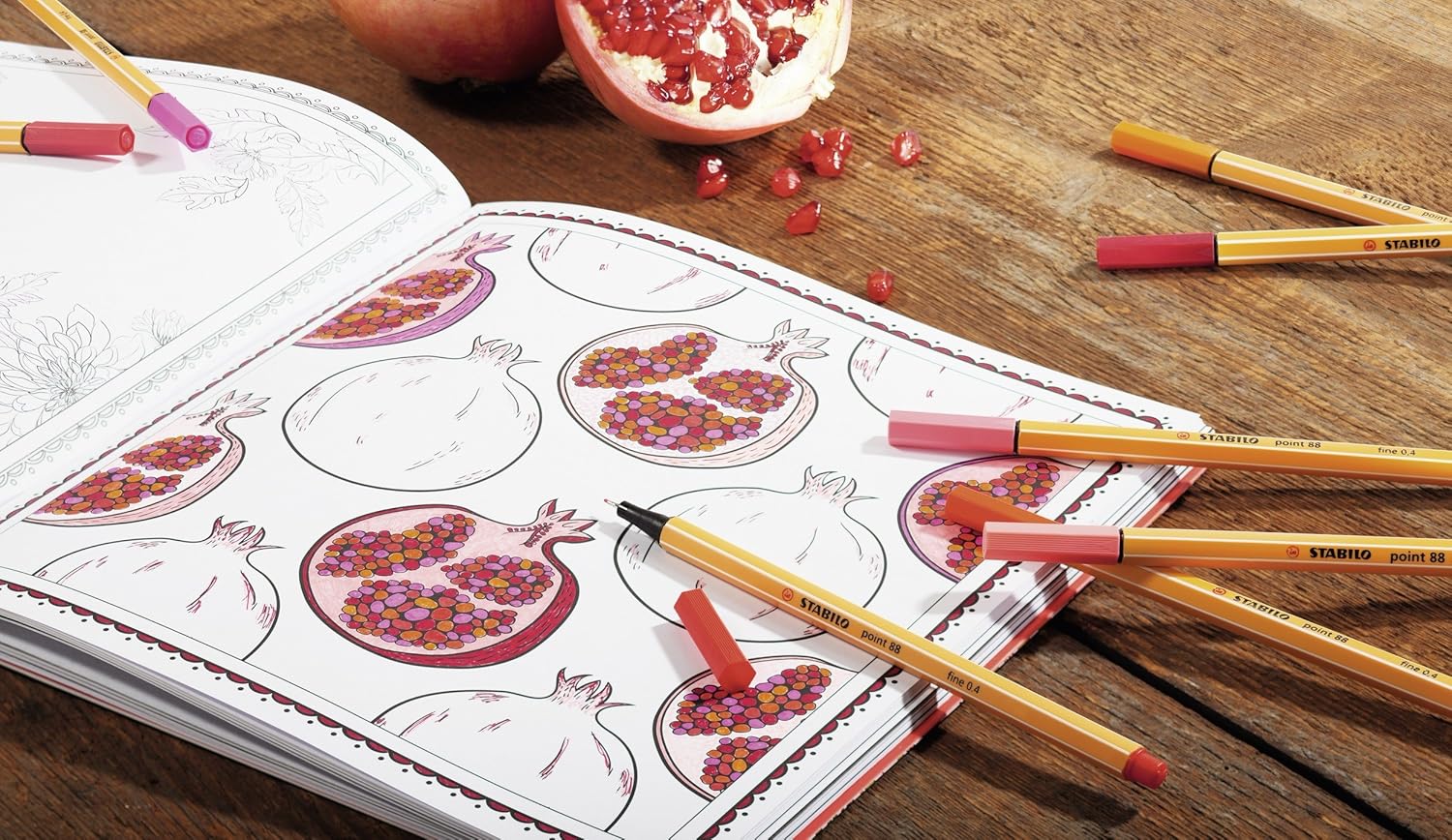 STABILO Point 88 Fineliner – Set de 30 Colores